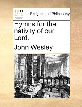 portada hymns for the nativity of our lord. (en Inglés)