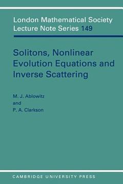 portada Solitons, Nonlinear Evolution Equations and Inverse Scattering Paperback (London Mathematical Society Lecture Note Series) (en Inglés)