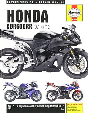 portada Honda CBR600RR Motorcycle Repair Manual