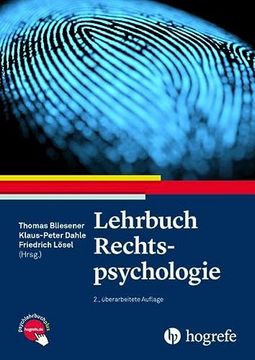 portada Lehrbuch Rechtspsychologie (en Alemán)