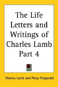 portada the life letters and writings of charles lamb part 4 (in English)