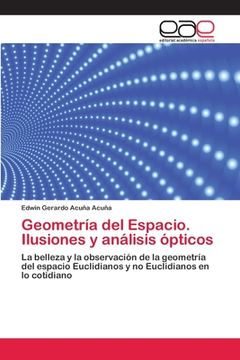 portada Geometría del Espacio. Ilusiones y análisis ópticos: La belleza y la observación de la geometría del espacio Euclidianos y no Euclidianos en lo cotidiano (Paperback)