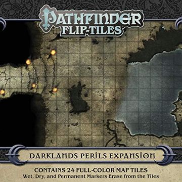 portada Pathfinder Flip-Tiles: Darklands Perils Expansion 