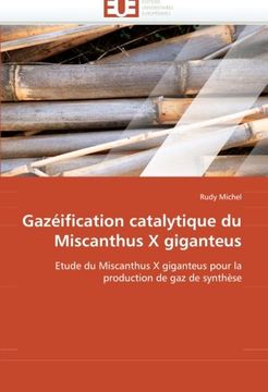 portada Gazeification Catalytique Du Miscanthus X Giganteus