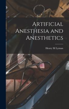 portada Artificial Anesthesia and Anesthetics