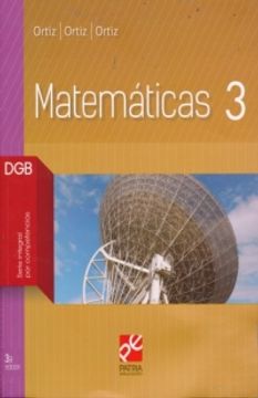 portada Matematicas 3 Dgb. Bachillerato Serie Integral por Competencias / 3 ed. ( Incluye Cuaderno de Ejercicios)