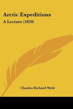 portada arctic expeditions: a lecture (1850) (en Inglés)