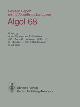 portada revised report on the algorithmic language algol 68 (in English)