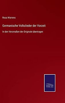 portada Germanische Volkslieder der Vorzeit (en Alemán)