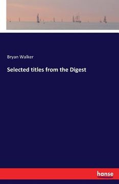 portada Selected titles from the Digest (en Inglés)