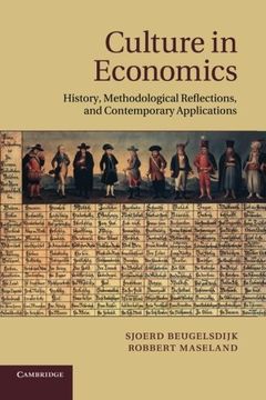 portada Culture in Economics: History, Methodological Reflections and Contemporary Applications (en Inglés)