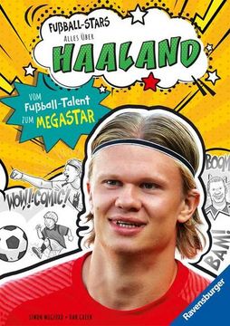 portada Fußball-Stars - Haaland. Vom Fußball-Talent zum Megastar (Erstlesebuch ab 7 Jahren) (en Alemán)