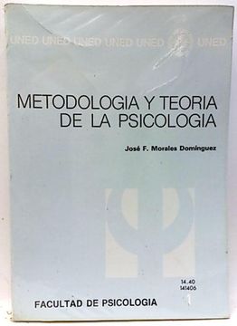 portada Metodología y Teoría de la Psicología. Tomo i