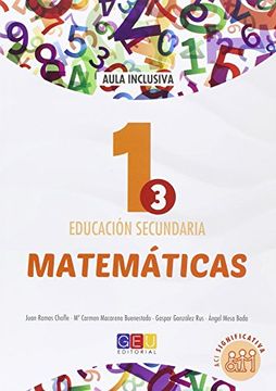 portada Matematicas 1. Educacion Secundaria. Aci no Significativa (in Spanish)
