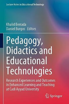 portada Pedagogy, Didactics and Educational Technologies: Research Experiences and Outcomes in Enhanced Learning and Teaching at Cadi Ayyad University (en Inglés)