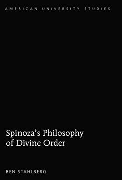 portada Spinoza's Philosophy of Divine Order (American University Studies)