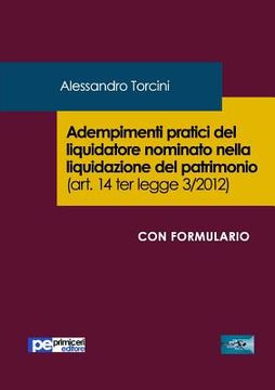 portada Adempimenti pratici del liquidatore nominato nella liquidazione del patrimonio (in Italian)