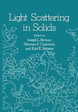 portada Light Scattering in Solids: Proceedings of the Second Joint Usa-USSR Symposium (en Inglés)