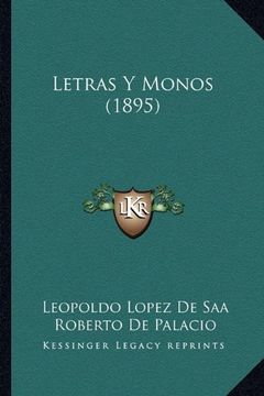 portada Letras y Monos (1895) (in Spanish)