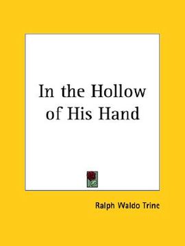 portada in the hollow of his hand (en Inglés)