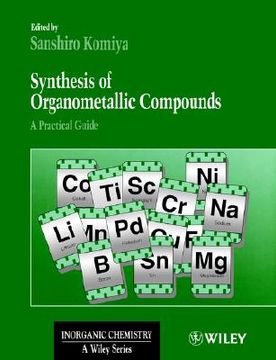 portada synthesis of organometallic compounds: a practical guide (in English)