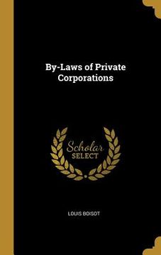 portada By-Laws of Private Corporations (en Inglés)