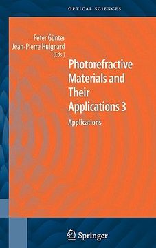 portada photorefractive materials and their applications 3: applications (en Inglés)