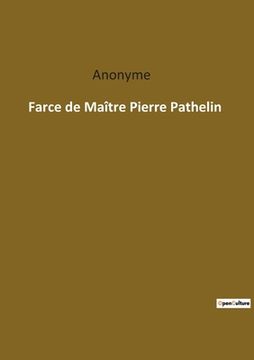 portada Farce de Maître Pierre Pathelin (en Francés)