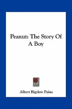 portada peanut: the story of a boy (en Inglés)