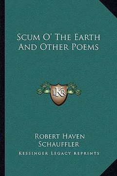 portada scum o' the earth and other poems (in English)