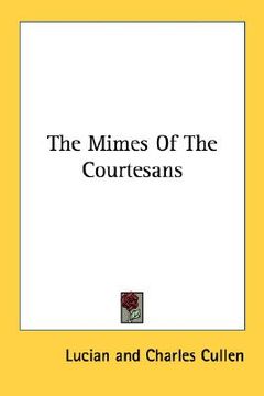 portada the mimes of the courtesans (en Inglés)