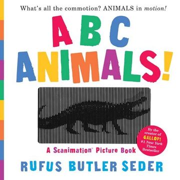 portada Abc Animals! A Scanimation Picture Book (en Inglés)