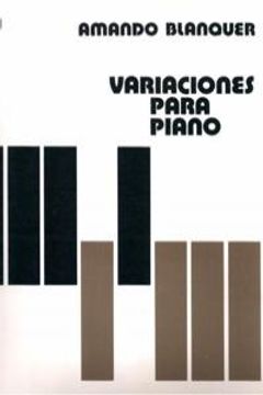 portada variaciones para piano