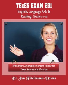 portada TExES Exam #231  English Language Arts & Reading, Grades 7-12   3rd Edition: A complete content review