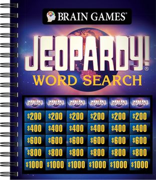 portada Brain Games - Jeopardy! Word Search (en Inglés)