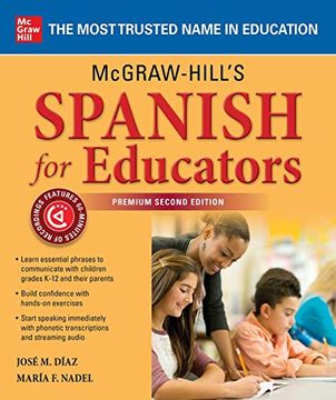 portada Mcgraw-Hill's Spanish for Educators, Premium Second Edition (en Inglés)