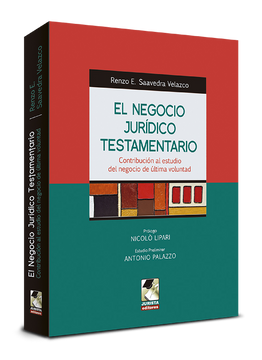 portada El Negocio Jurídico Testamentario (in Spanish)