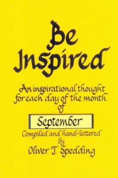 portada Be Inspired - September (en Inglés)