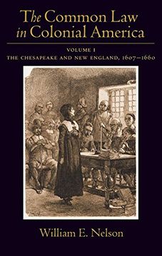 portada The Common law in Colonial America, Vol. 1: The Chesapeake and new England 1607-1660 (in English)