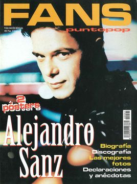 portada fanspuntopop 1:alejandro sanz (in Spanish)