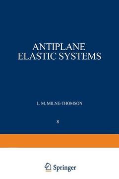 portada antiplane elastic systems (en Inglés)
