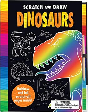 portada Scratch and Draw Dinosaurs (en Inglés)