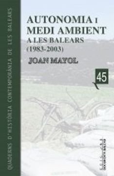 portada autonomia i medi ambient a les balears (1983-2003)