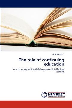portada the role of continuing education (en Inglés)