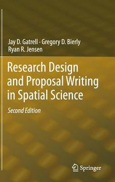portada research design and proposal writing in spatial science (en Inglés)