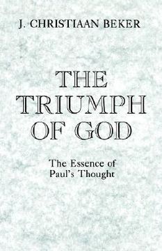 portada the triumph of god (en Inglés)