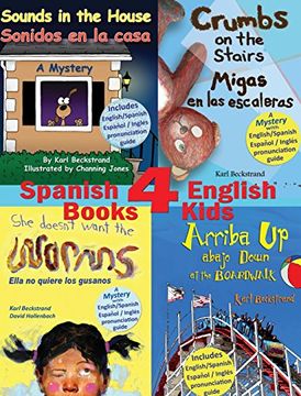 portada 4 Spanish-English Books for Kids (Four Kids Books)