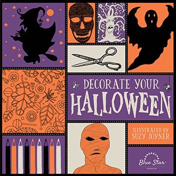 portada Decorate Your Halloween: An Adult Coloring Book of Halloween Crafts
