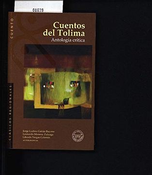 portada Cuentos del Tolima. Antologia Critica (in Spanish)