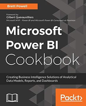 portada Microsoft Power bi Cookbook: Creating Business Intelligence Solutions of Analytical Data Models, Reports, and Dashboards (in English)